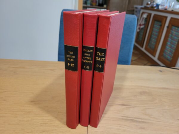 DC Hardbound collection, 3 books: The Nazz / Challengers of the Unknown ...